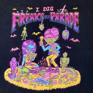 Rob Zombie Freaks on Parade Graphic T-Shirt Super Tour 2023 3xl